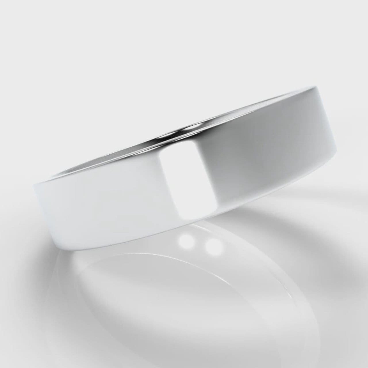5mm Flat Top Comfort Fit Wedding Ring