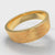 6mm Flat Top Comfort Fit Brushed Wedding Ring - Yellow Gold