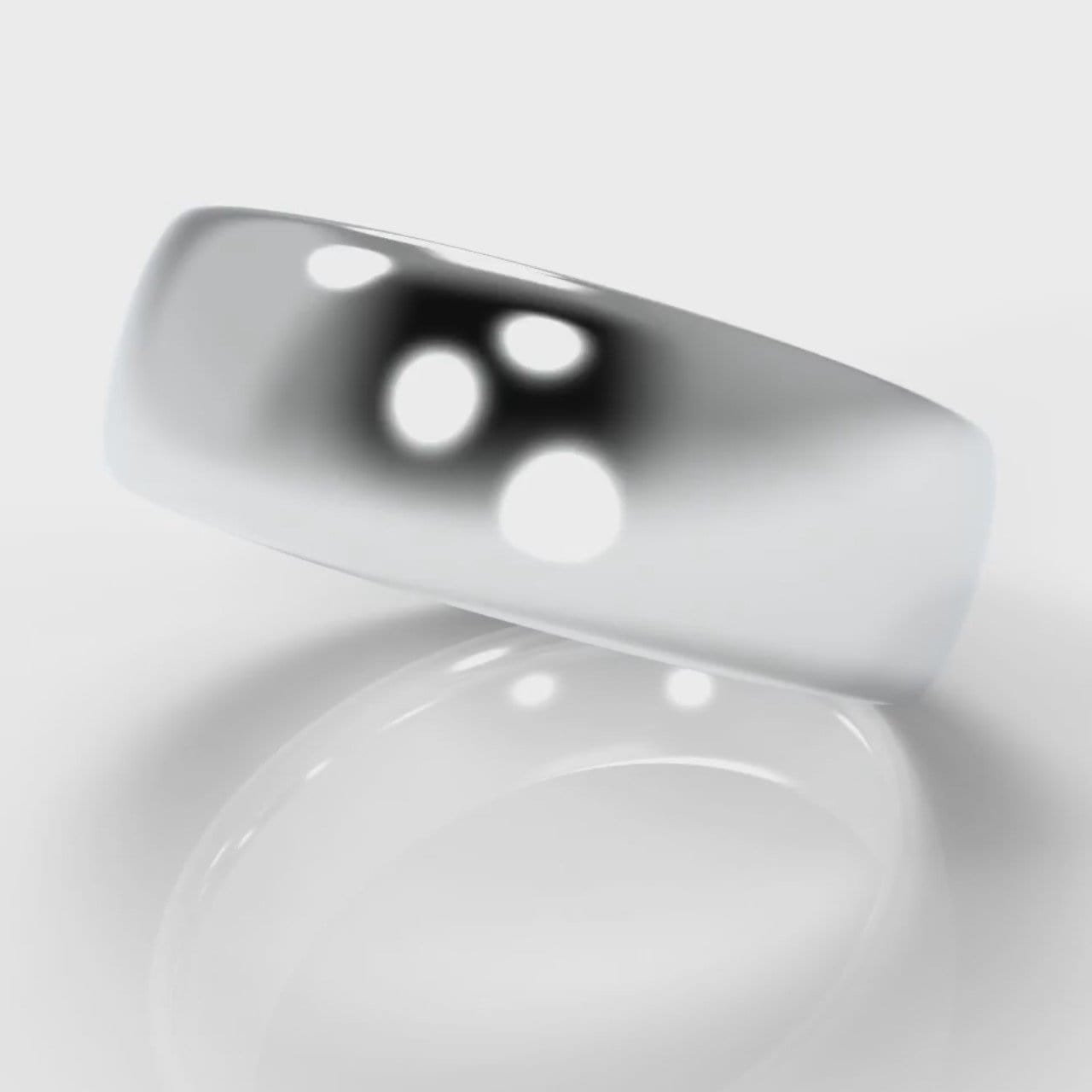 7mm Court Shaped Comfort Fit Wedding Ring