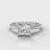 Carrée Solitaire Princess Cut Diamond Engagement Ring