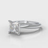 Carrée Solitaire Princess Cut Diamond Engagement Ring