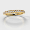 Channel Set Diamond Wedding Ring - Yellow Gold