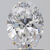 0.71 Carat D-Color VVS1-Clarity Oval Diamond