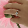 Star Solitaire Round Brilliant Diamond Engagement Ring