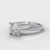 Carrée Solitaire Cushion Cut Diamond Engagement Ring