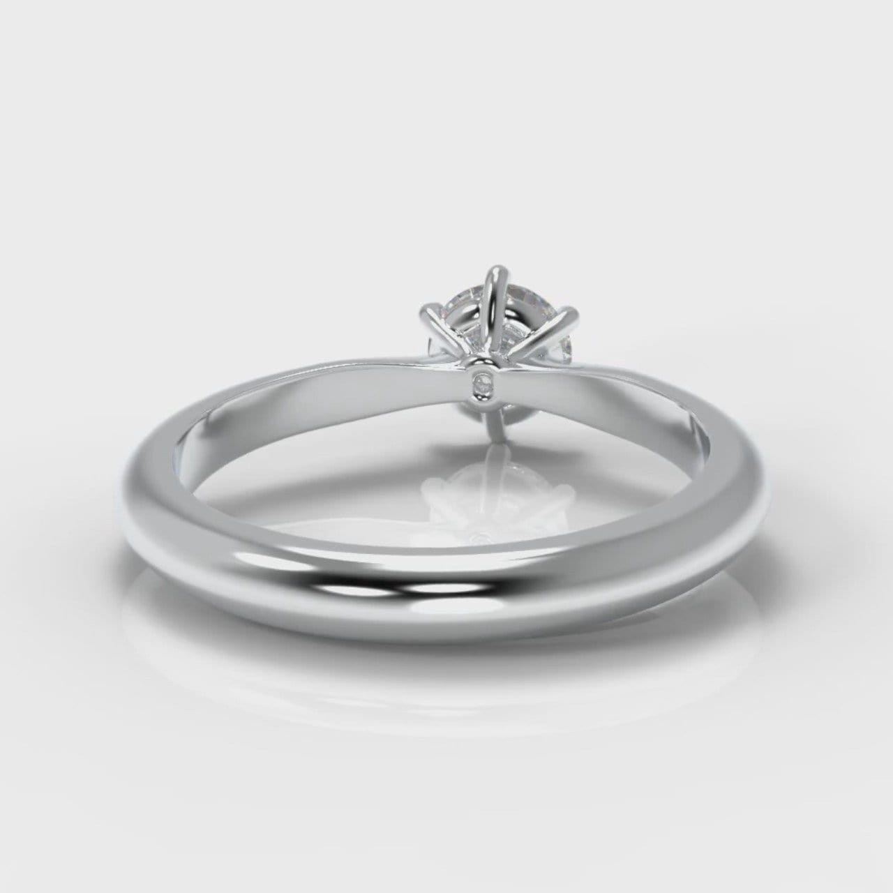 Star Solitaire Round Brilliant Diamond Engagement Ring