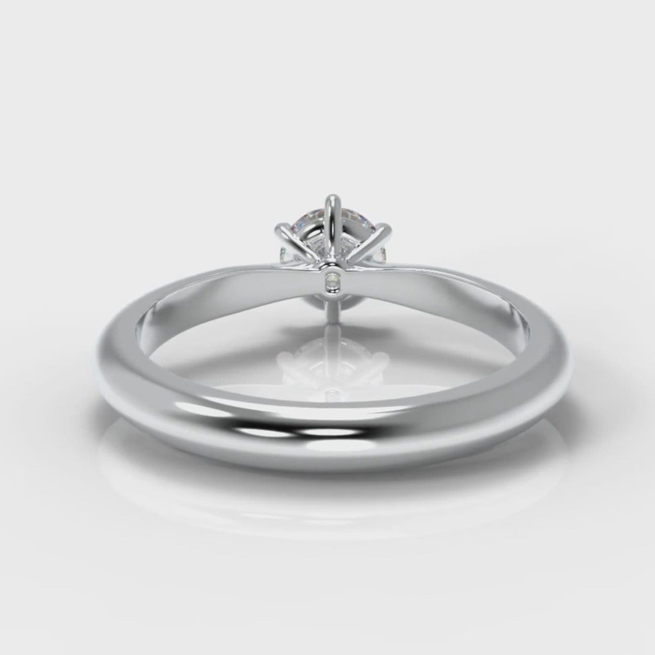 Star Solitaire Round Brilliant Diamond Engagement Ring