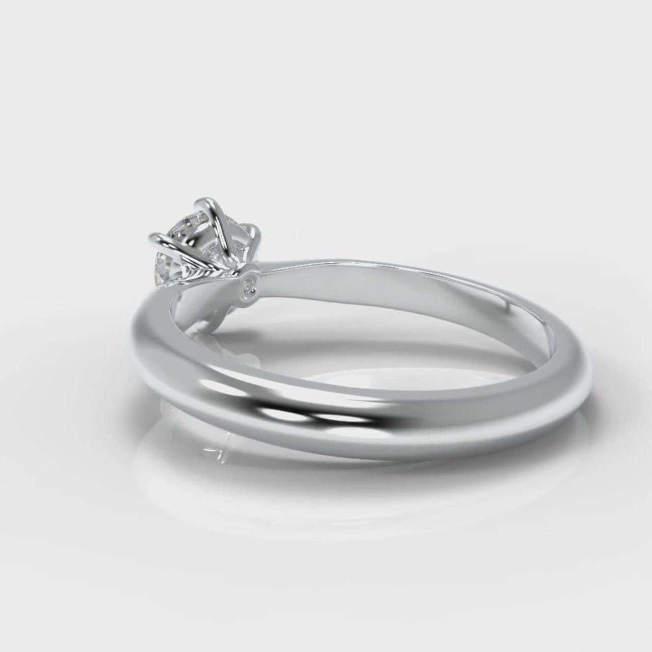 Star Solitaire Round Brilliant Diamond Engagement Ring