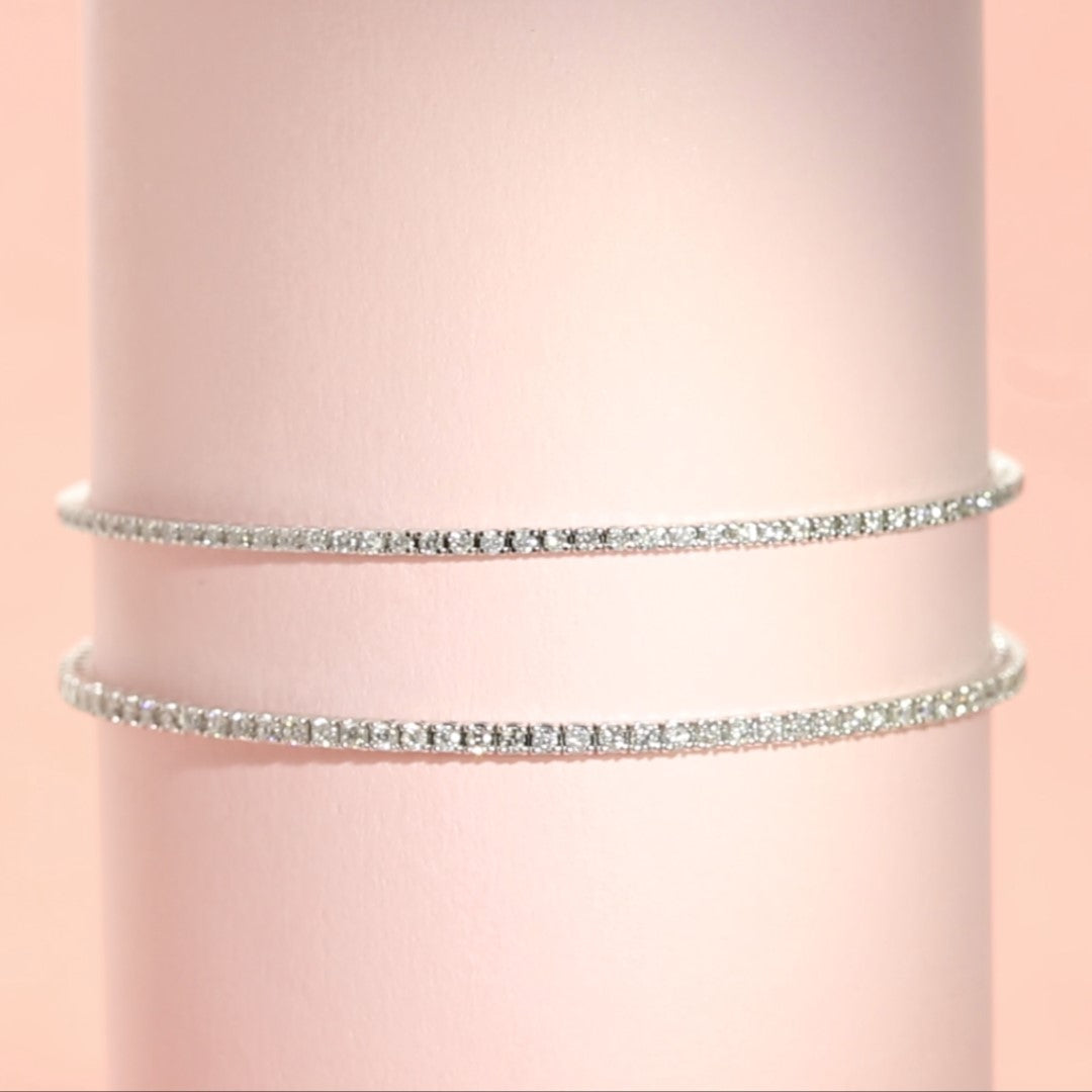 Lab Grown Diamond Tennis Bracelet