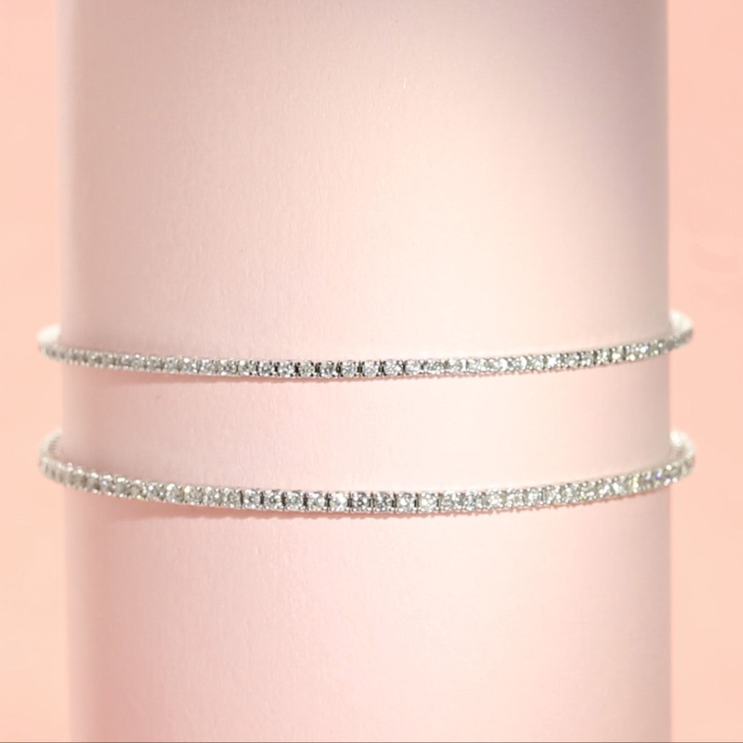 Lab Grown Diamond Tennis Bracelet