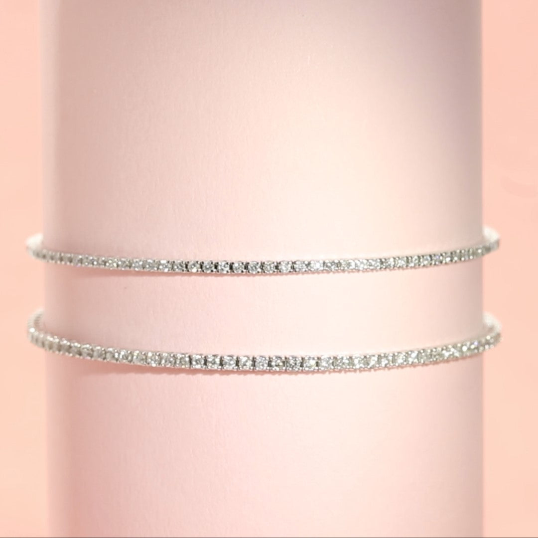 Lab Grown Diamond Tennis Bracelet