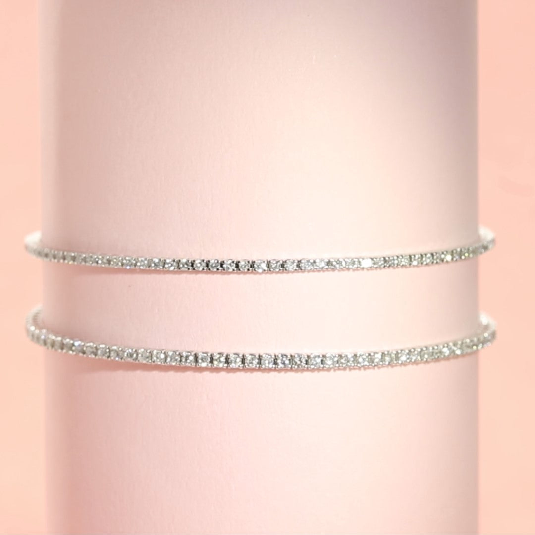 Lab Grown Diamond Tennis Bracelet