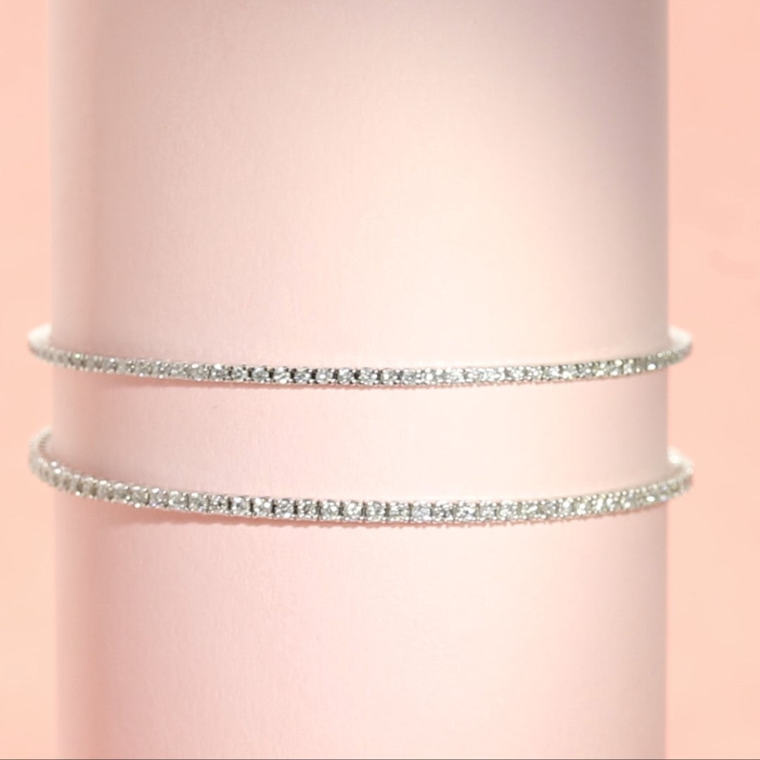 Lab Grown Diamond Tennis Bracelet