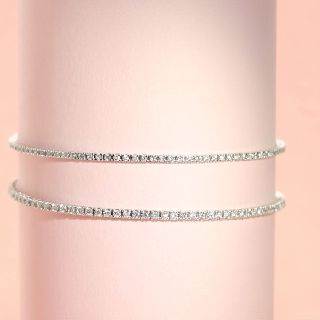 Lab Grown Diamond Tennis Bracelet