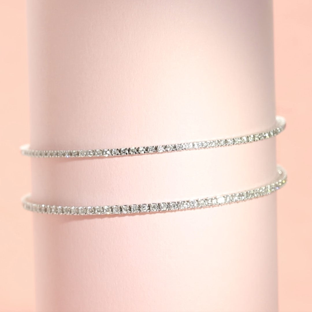 Lab Grown Diamond Tennis Bracelet