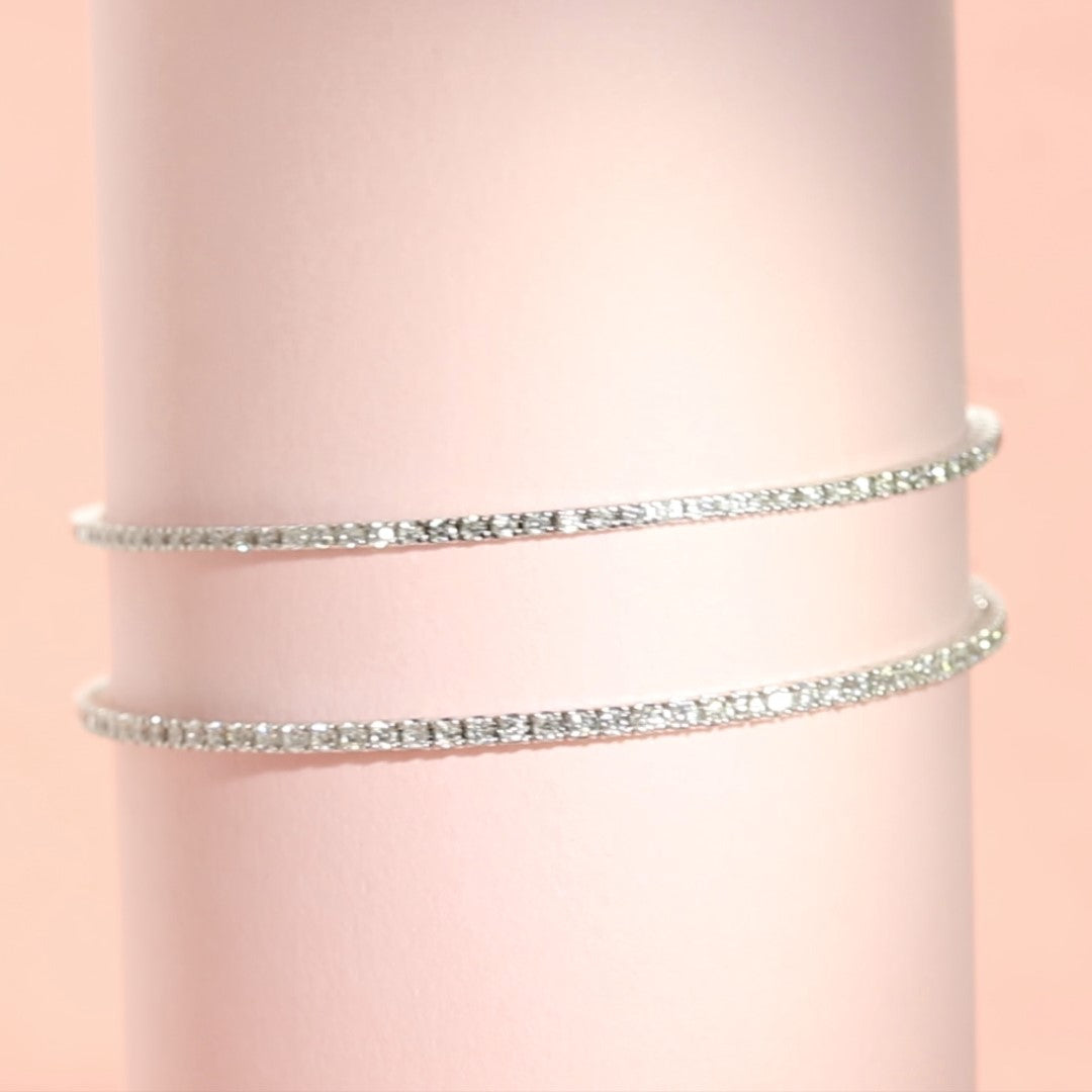 Lab Grown Diamond Tennis Bracelet