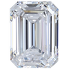 0.80 Carat F-Color VVS2-Clarity Emerald Diamond