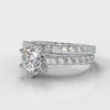 Star Micropavé Round Brilliant Bridal Set