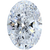 0.50 Carat E-Color VVS1-Clarity Oval Diamond