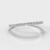 Petite Micropavé Diamond Wedding Ring