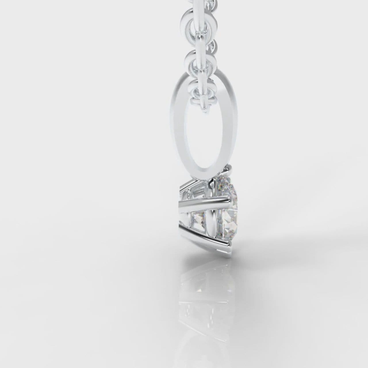 Six Claw Diamond Pendant (GIA Certified)
