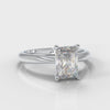 Carrée Solitaire Radiant Cut Diamond Engagement Ring