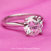 solitaire diamond engagement ring classic